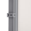 Retractable Side Awning – Fabric – Anthracite – Solar-Powered Outdoor Protection 180 x 300 CM