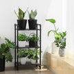 3-Tier Storage Rack – Wood – Rustic – Customizable and Adjustable Design