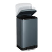 Step Trash Can – Stainless Steel – Grey – 30L Capacity with Soft Close Lid
