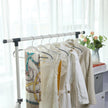 Coat Hangers – Heavy Duty Plastic – Grey – Non-Slip Design, Space-Saving with 360° Swivel Hook