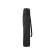 Folding Camping Chair – Steel – Black – Ergonomic with Armrests, Headrest, and Cup Holder