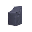 Stacking Patio Chair Cover – 600D Oxford Fabric – Dark Grey – Waterproof and Anti-Fade Protection