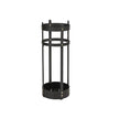 Umbrella Stand – Steel – Black – Round with Removable Drip Tray