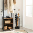 Umbrella Stand – Steel – Black – Round with Removable Drip Tray