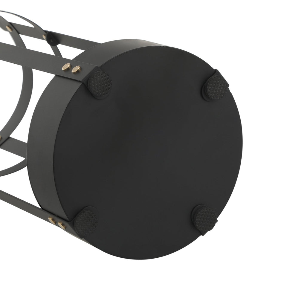 Umbrella Stand – Steel – Black – Round with Removable Drip Tray