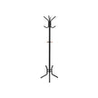 Coat Rack – Metal – Black – 12 Hooks, 176 cm Height