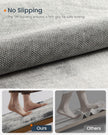 Area Rug – Fabric – Dove Grey – Non-Slip, Machine Washable, Modern Abstract Design