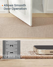 Area Rug – Faux Jute – Camel Brown – Non-Slip and Machine Washable, 80 x 200 cm