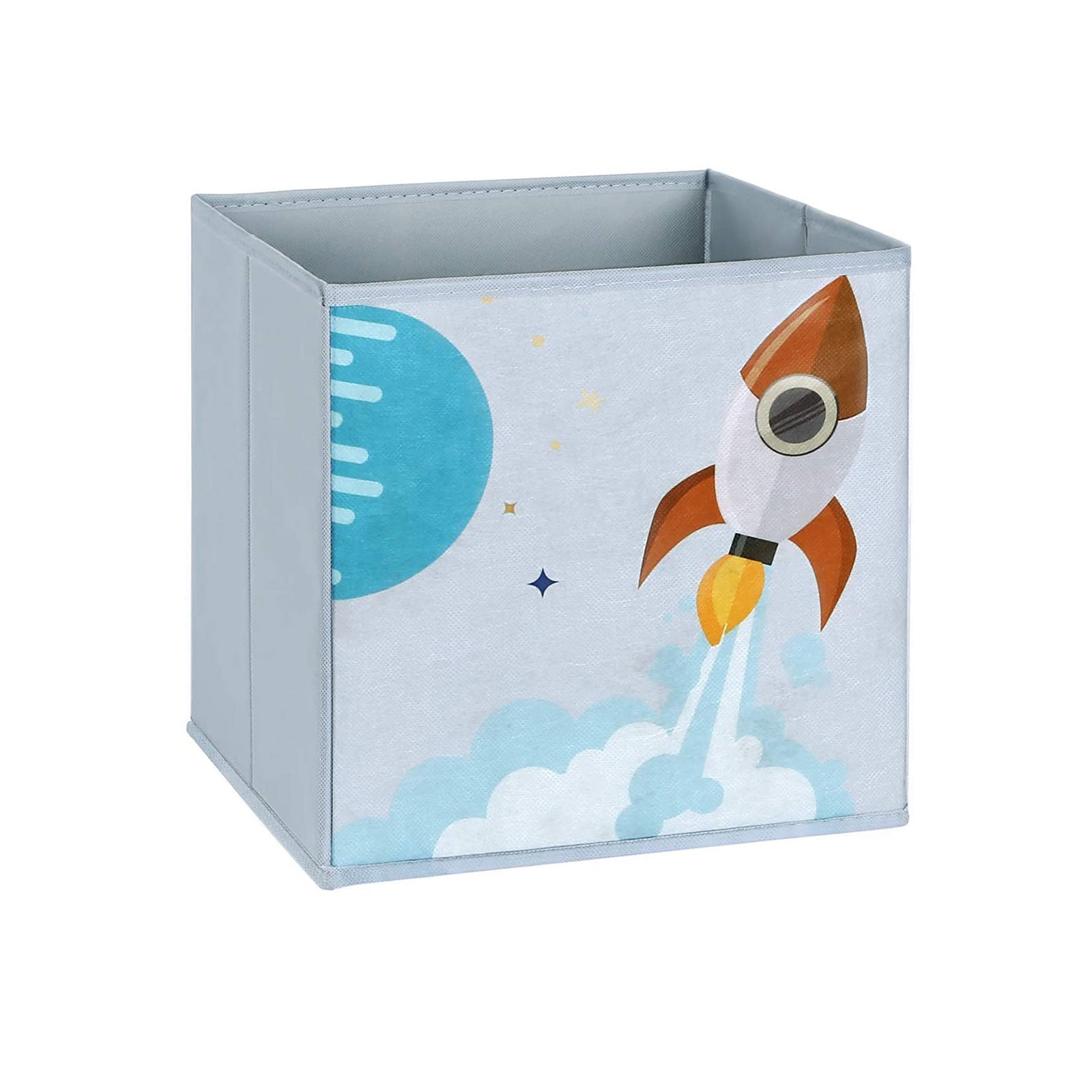 Toy and Book Organiser – Wood – White – Multi-Functional Storage Unit with Storage Boxes