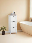 Free-Standing Storage Cabinet – Engineered Wood – Laurel Green – 4 Drawers