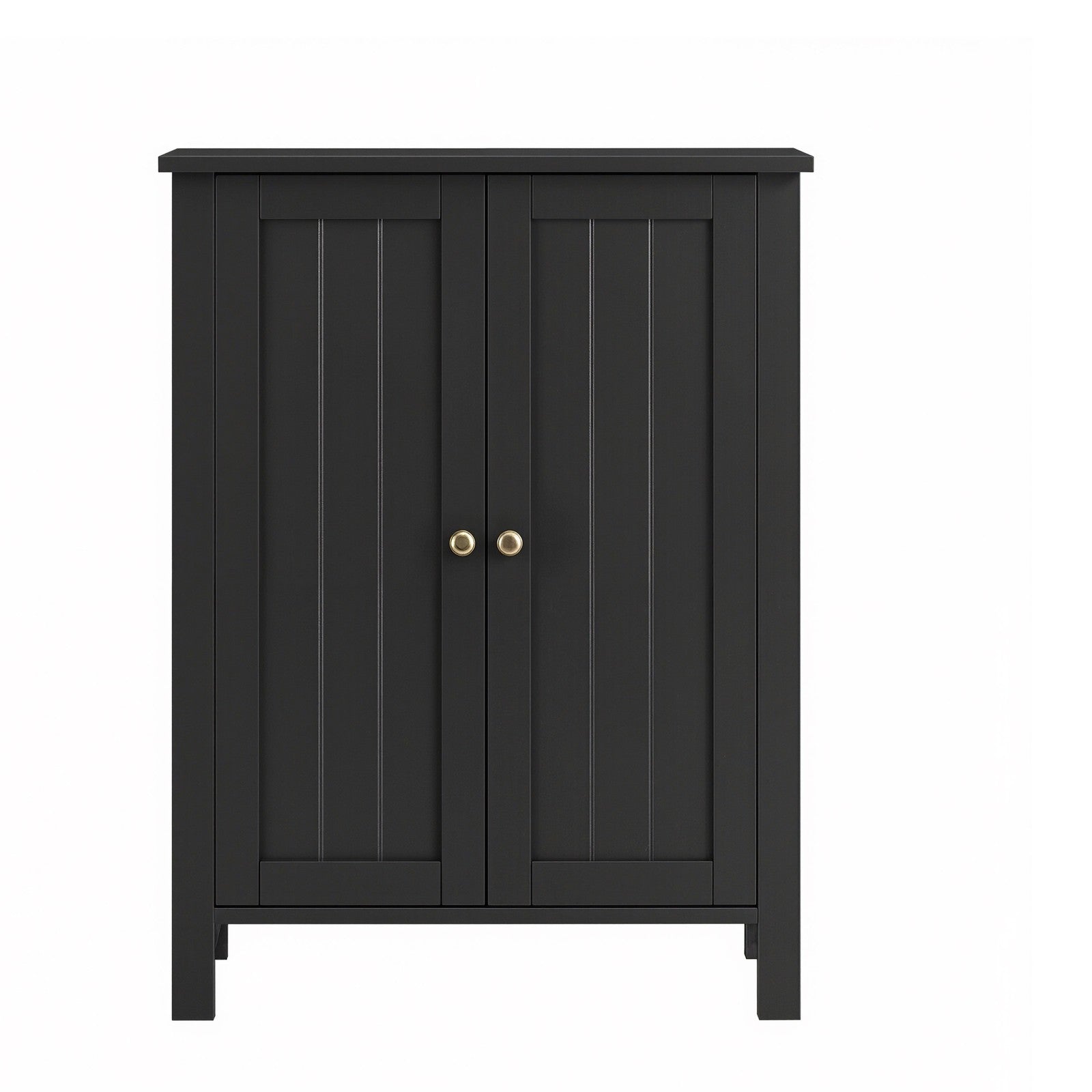 Freestanding Storage Cabinet – Wood – White – Multi-Purpose with Adjustable Shelves
