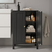 Freestanding Storage Cabinet – Wood – White – Multi-Purpose with Adjustable Shelves
