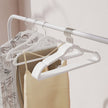 Velvet Hangers – Black – Set of 20 – Ultra Thin Space Saving with Rose Gold 360 Degree Swivel Hook