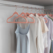 Velvet Hangers – Velvet – Pink – 360° Swivel Hooks – Non-Slip Design – 20 Pack