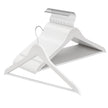 Set of 20 Solid Birch Wood Clothes Hangers – Natural Beige – 360° Swivel Hooks