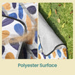 Large Picnic Blanket – Waterproof Fabric – Leaf Pattern – Machine Washable and Foldable