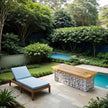 Metal Gabion Basket – Galvanized Steel – Silver – for Stone Wall Partition and Garden Fence