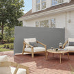 Extendable Side Awning – Steel – Anthracite Grey – UPF 50+ Sun Protection