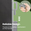 Extendable Side Awning – Steel – Anthracite Grey – UPF 50+ Sun Protection