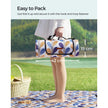 Picnic Blanket – Fabric – Leaf Pattern – Extra Large 300 x 200 cm