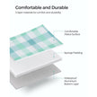 Picnic Blanket – Waterproof – Green and White – Foldable with Pegs – 300 x 200 cm
