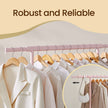 Clothes Rack – Metal – Silver – Heavy Duty, Extendable, Portable, Load Capacity 90 kg