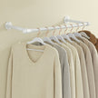 Clothes Rack – Steel – Black – Wall-Mounted, Industrial Design, Space-Saving