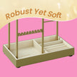 Jewellery Organizer – Metal Frame – Velvet-Lined – Earring and Bracelet Display Stand