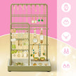 Jewellery Organizer – Metal Frame – Velvet-Lined – Earring and Bracelet Display Stand
