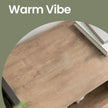 Large Bookcase – Wood – Toasted Oak – Four Shelves with Doors