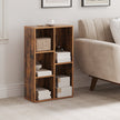 Kids Bookcase – Wood – Oak – 5-Cube Design with Floor Standing Storage