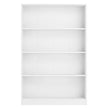 Storage Shelf Unit – Wood – Modern – Adjustable 4-Tier Design for Bedroom and Study