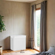 3-Section Laundry Hamper – Bamboo – Natural – Removable Liner, 150 L Capacity