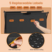 Laundry Sorter – Fabric – Ink Black – 4-Section Collapsible Clothes Organizer