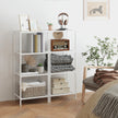 4-Tier Bookshelf – Tempered Glass – Clear – Easy Assembly for Bedroom and Bathroom