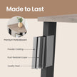4-Tier Corner Bookshelf – Steel Frame – Natural Oak and Matte White/Rustic Brown and Black/Greige and Black/Charcoal Gray and Matte Black – Stylish Storage Solution