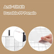 Modular Wire Grid Shelving System – Metal Mesh – White – Customizable Storage Cabinet with 16 Cubes
