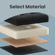 Storage Ottoman Bench – Fabric – Ink Black – Foldable with Storage