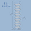 Shoe Rack – Metal Frame – Black – 10-Tier Space-Saving Design