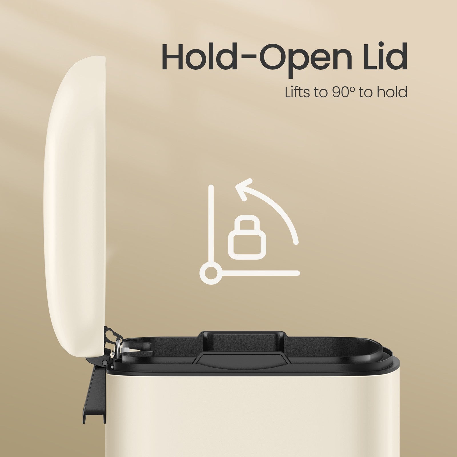Pedal Bin – Stainless Steel – Silver – 30L Capacity with Soft Close Lid