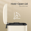 Pedal Bin – Stainless Steel – Silver – 30L Capacity with Soft Close Lid