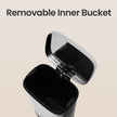 30L Stainless Steel Kitchen Rubbish Bin – Silver – Soft-Close Lid with Inner Bucket