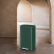 Pedal Rubbish Bin – Stainless Steel – Green – 50 L Soft Close with Removable Inner Bucket