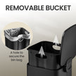Steel Pedal Trash Bin – 6L – Soft-Close Lid – Ideal for Small Spaces