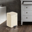 Trash Can – Stainless Steel – Metallic Silver – 20L Capacity with Soft Close and Stay Open Feature