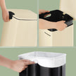 Trash Can – Stainless Steel – Metallic Silver – 20L Capacity with Soft Close and Stay Open Feature