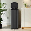 Motion Sensor Trash Can – Stainless Steel – Silver – 50L Capacity with Ozone Odour Control