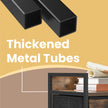 Chest of Drawers – Metal – Dove Grey and Cloud White – 7-Drawer Modern Dresser