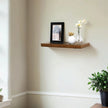 Wall Shelf – MDF – White – 80 cm Floating Design for Living Room and Bedroom Decor