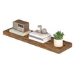 Wall Shelf – MDF – White – 80 cm Floating Design for Living Room and Bedroom Decor